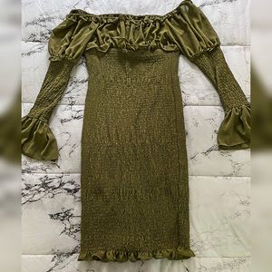 MIDI fashionnova Smocked dress